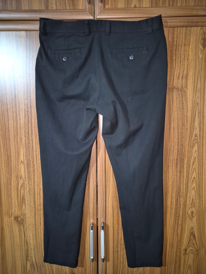 Erkek Siyah Taılored Fit Pantolon - Görsel 2