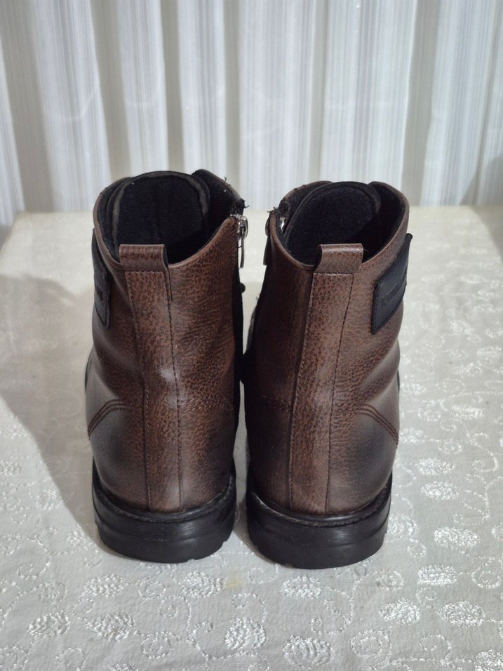 Kahverengi Erkek Deri Bağcıklı Bot - Görsel 4