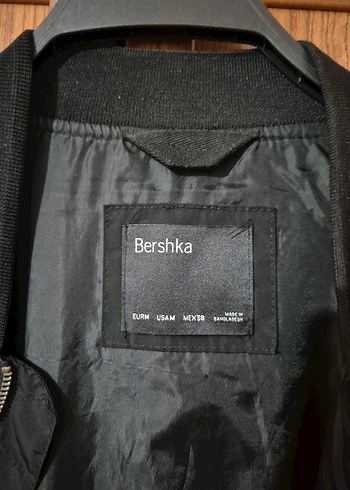 Erkek Siyah Fermuarlı Bomber Ceket - Görsel 3