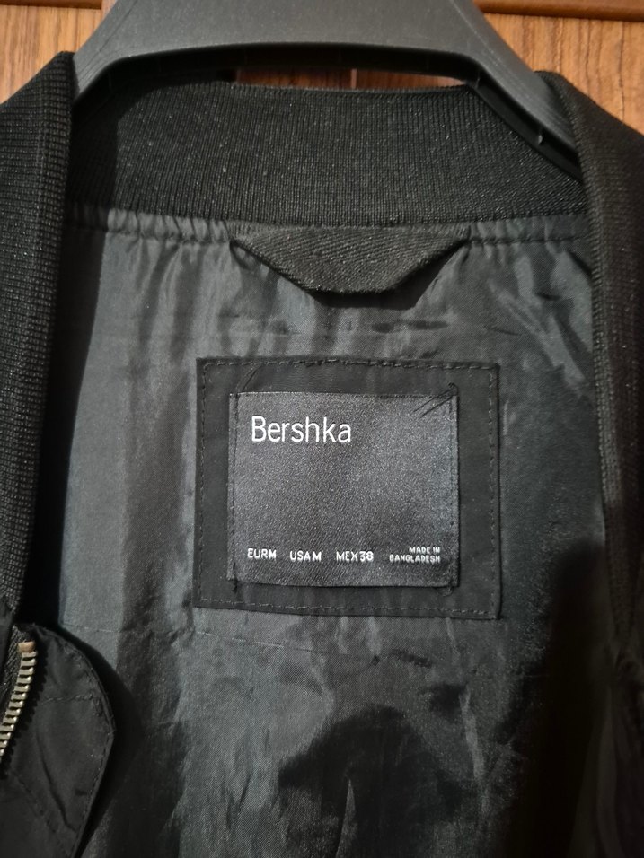 Erkek Siyah Fermuarlı Bomber Ceket - Görsel 3