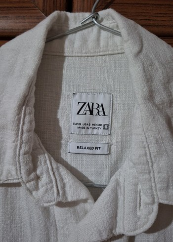 Beyaz Kısa Kollu Erkek Gömlek - Görsel 3