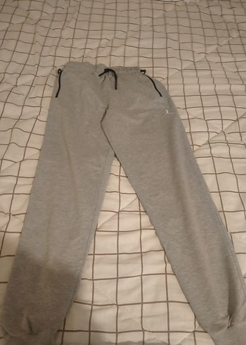 Gri  Eşofman Altı Fermuarlı - Görsel 3