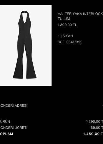 Kadın Siyah Uzun Triko Tulum - Görsel 3