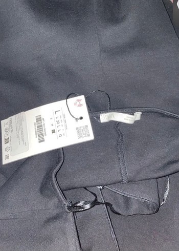 Kadın Siyah Uzun Triko Tulum - Görsel 2