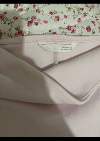 Zara pastel pembe bluz - Görsel 3