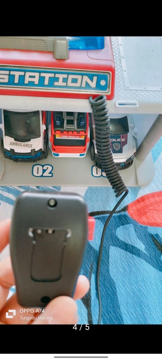 SOS İstasyonu Oyuncak Araba Seti - Görsel 2