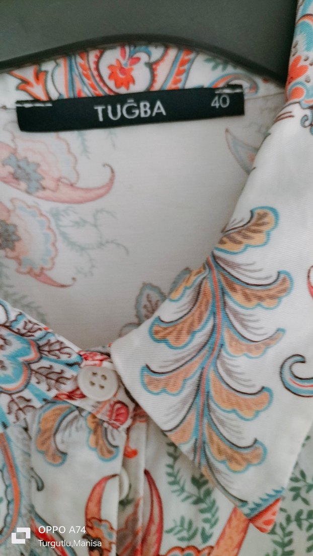 Bohem Tarz Uzun Desenli Tunik - Görsel 5