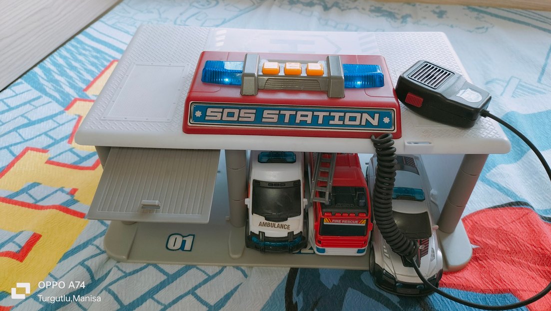 Işıklı ve Sesli S.O.S İstasyonu Oyuncak Seti - Görsel 4