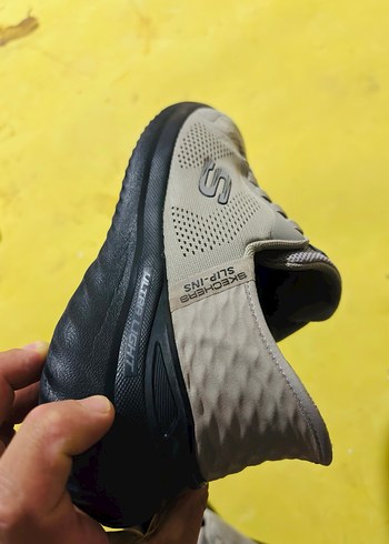 Skechers Bej Bağcıklı Erkek Spor Ayakkabı - Görsel 2