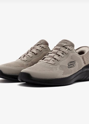 Skechers Bej Bağcıklı Erkek Spor Ayakkabı - Görsel 3
