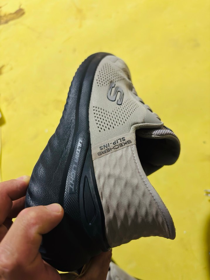 Skechers Bej Bağcıklı Erkek Spor Ayakkabı - Görsel 2