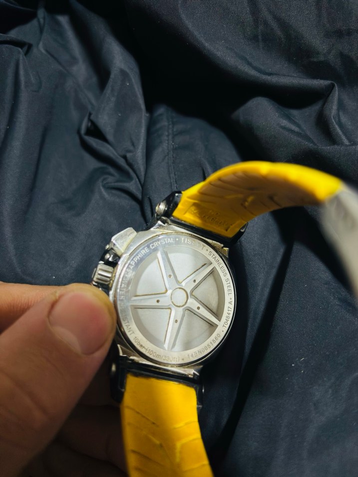 Siyah ve Sarı Tissot T-erce Erkek Kol Saati - Görsel 4