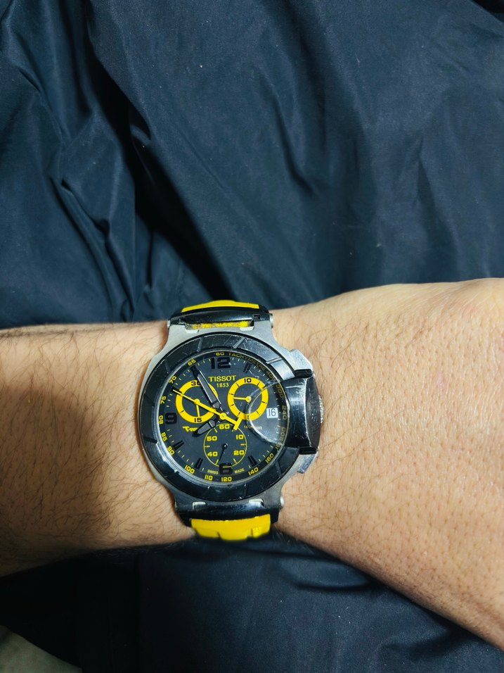 Siyah ve Sarı Tissot T-erce Erkek Kol Saati - Görsel 2