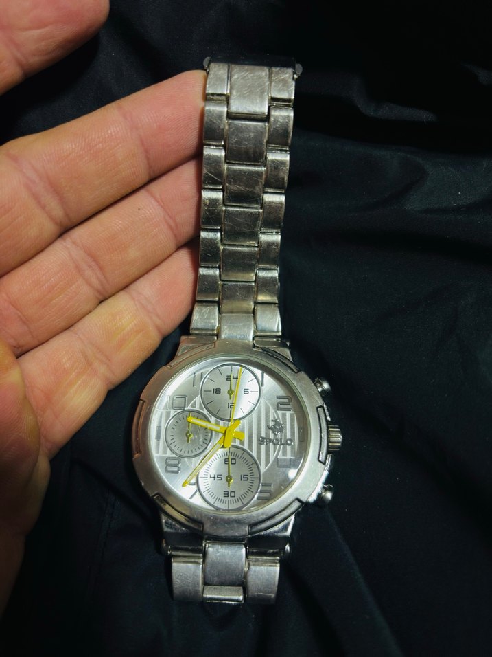 Polo  Gri Erkek Kol Saati - Görsel 2