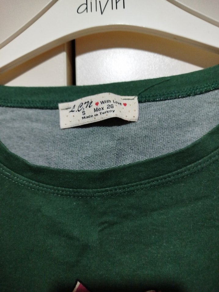 kadın baskılı penye - Görsel 3