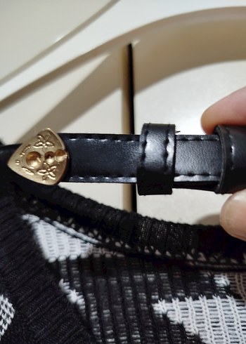 Bohem Desenli Siyah Uzun Kollu Triko Kazak - Görsel 7