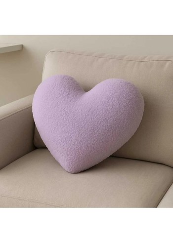 Pembe Kalp Şekilli Çocuk Yastığı - Görsel 4