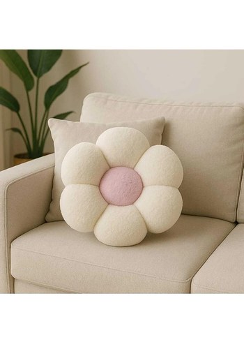 peluş dekoratif papatya kırlent - Görsel 6