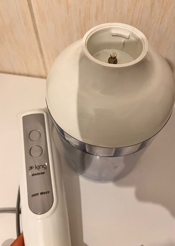 King Beyaz ve Gri Doğrayıcı - Görsel 2