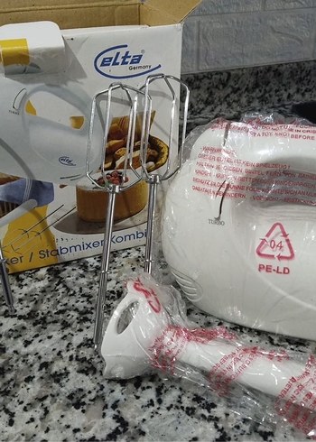 Elta HM106 Beyaz El Mikseri ve Mikser Kombi - Görsel 2