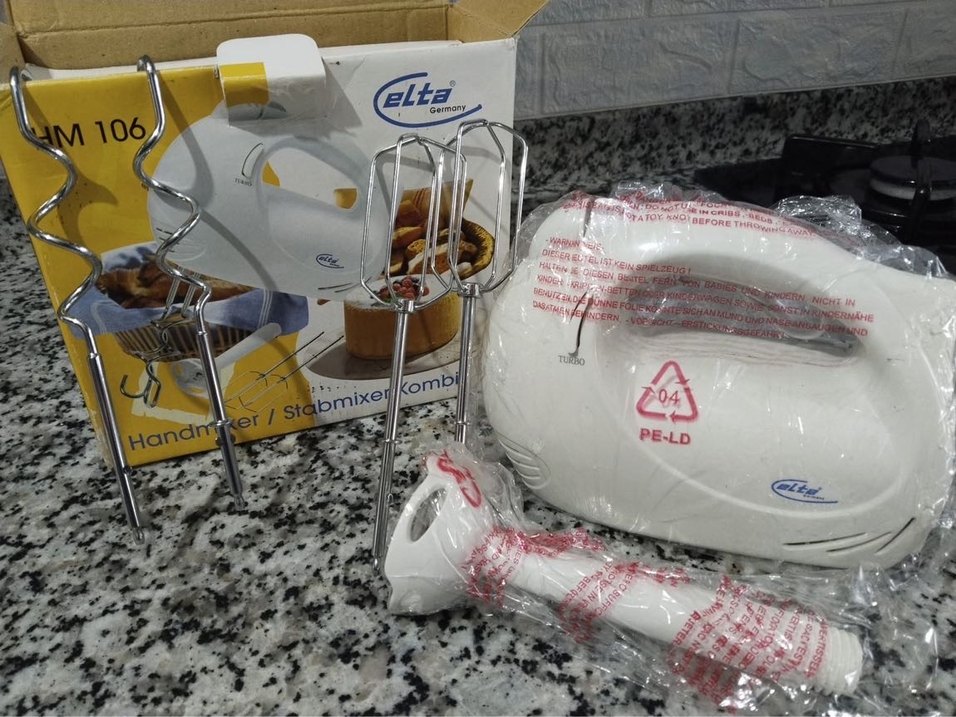 Elta HM106 Beyaz El Mikseri ve Mikser Kombi - Görsel 2