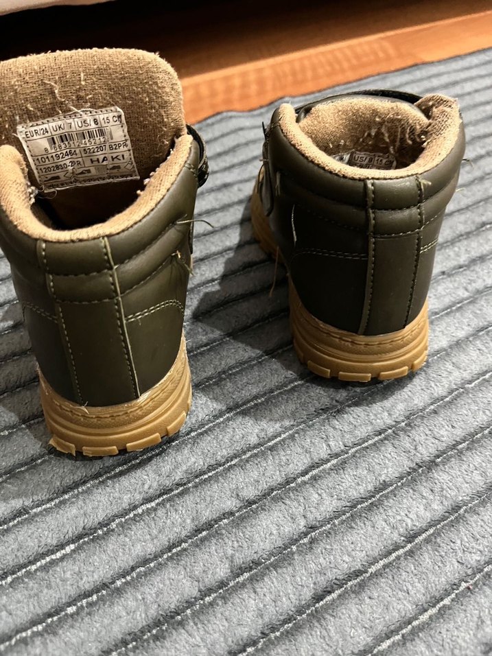 Kahverengi Kamuflaj Erkek Çocuk Botu - Görsel 4