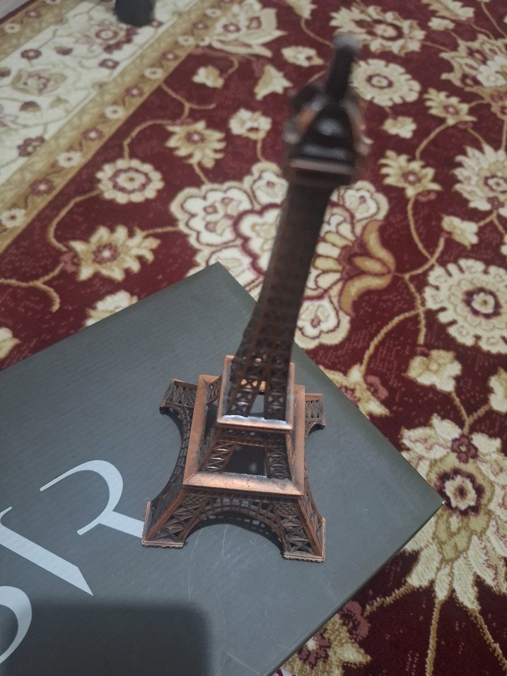 Parlak Kahverengi Eyfel Kulesi Biblo - Görsel 2