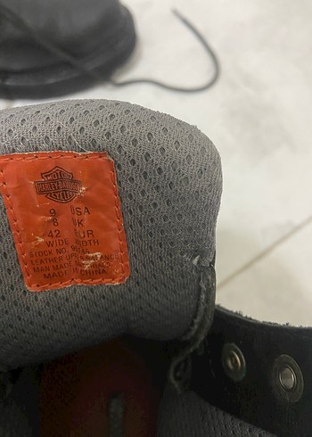 Erkek Siyah Deri Biker Botlar - Görsel 5