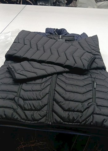 Columbia Siyah Fermuarlı Erkek Mont - Görsel 2