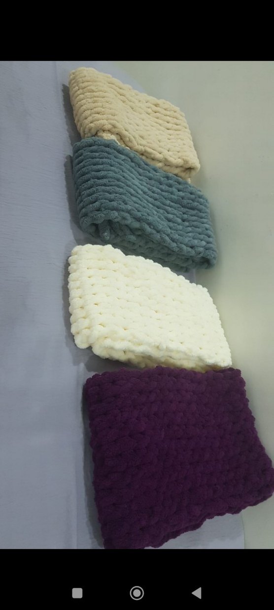 Kadın Bohem Örgü Atkılar - Görsel 2