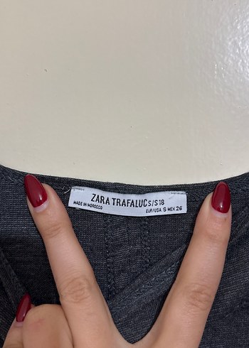 Gri Kolsuz Midi Triko Elbise - Görsel 3