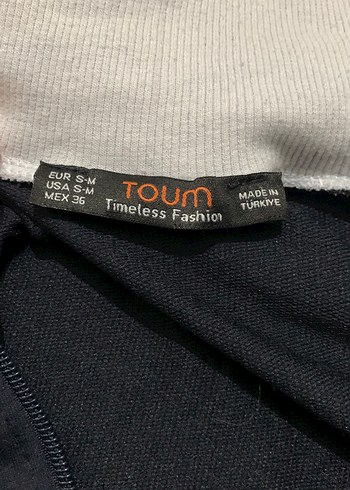 Siyah Fermuarlı Yüksek Yakalı Kadın Sweatshirt - Görsel 2