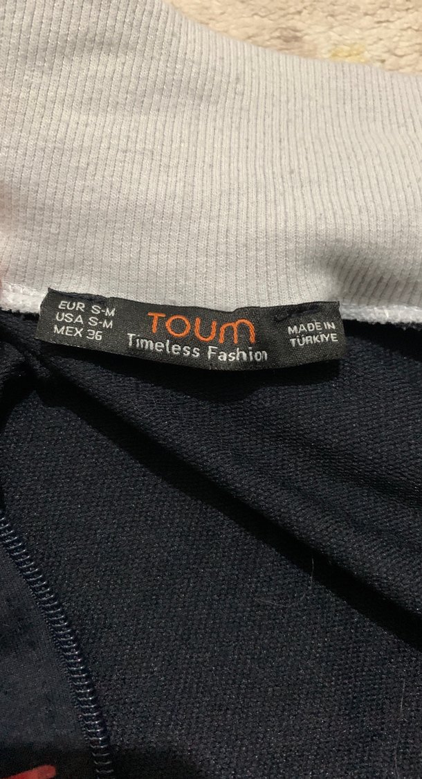 Siyah Fermuarlı Yüksek Yakalı Kadın Sweatshirt - Görsel 2