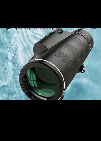 Kompakt Siyah Monoküler Dürbün 15.5 cm - Görsel 2