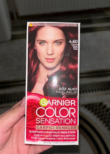 Garnier Color Sensation 4.60 Yoğun Kızıl Saç Boyası