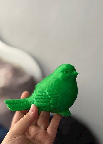 Yeşil Kuş Figürü - Görsel 2