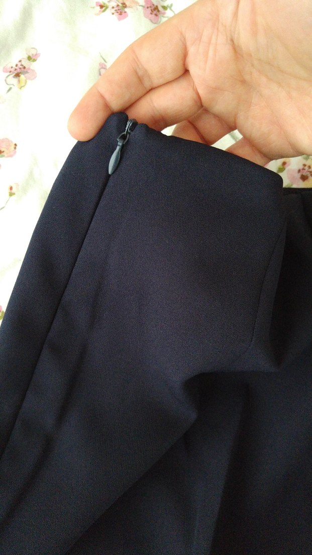 Gri Rahat Kesim Kadın Kumaş Pantolon - Görsel 4