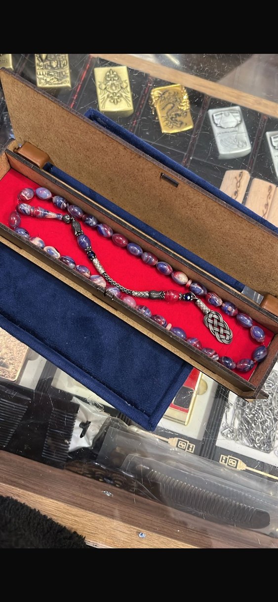 Sıkma kehribar Erkek Tespih - Görsel 2