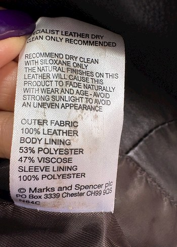 Kahverengi Deri Kapüşonlu Uzun Kadın Ceket - Görsel 8