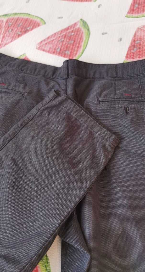 Gri Regular Fit Erkek Pantolon - Görsel 4