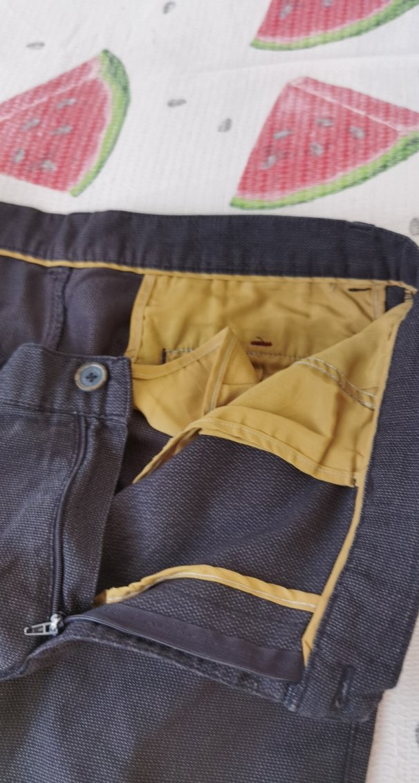 Gri Regular Fit Erkek Pantolon - Görsel 2