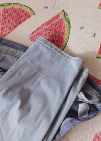 Regular fit acik mavi defacto pantolon - Görsel 4