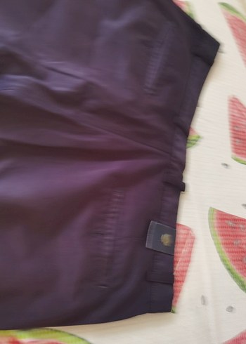 Lacivert Saten Erkek Pantolon - Görsel 3