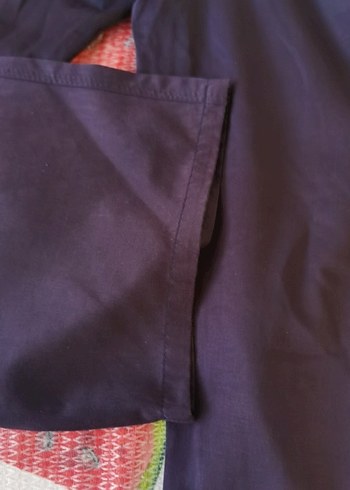 Lacivert Saten Erkek Pantolon - Görsel 4