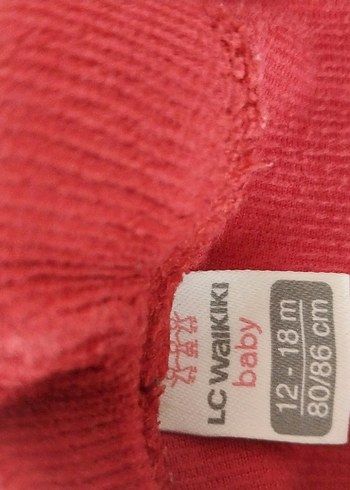 Kız bebek  Kırmızı Tayt - Görsel 2