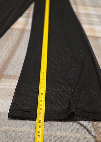 Siyah Pareo Pantolon - Görsel 3