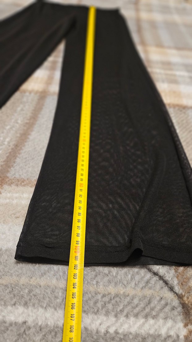 Siyah Pareo Pantolon - Görsel 3