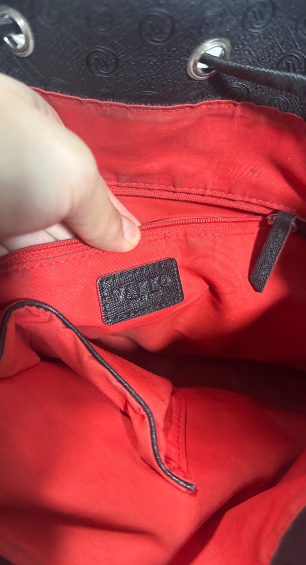 Siyah Deri Tokalı Sokak Stili Kadın Çanta - Görsel 3