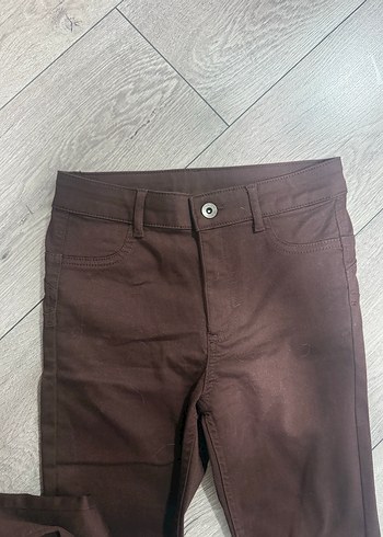 Calzedonia Kahverengi Push Up Etkili Kumaş Tayt - Görsel 2