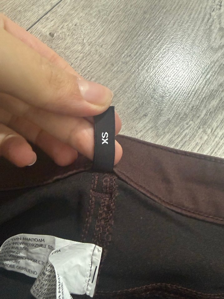 Calzedonia Kahverengi Push Up Etkili Kumaş Tayt - Görsel 5